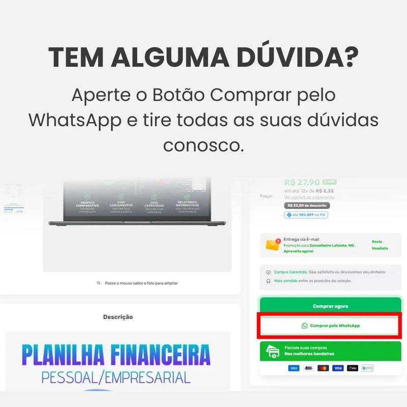 Planilha Financeira | Gráfico Mensal, Receita Líquida, Despesas, Receitas, Saldo Previsto, Orçamentos e mais!